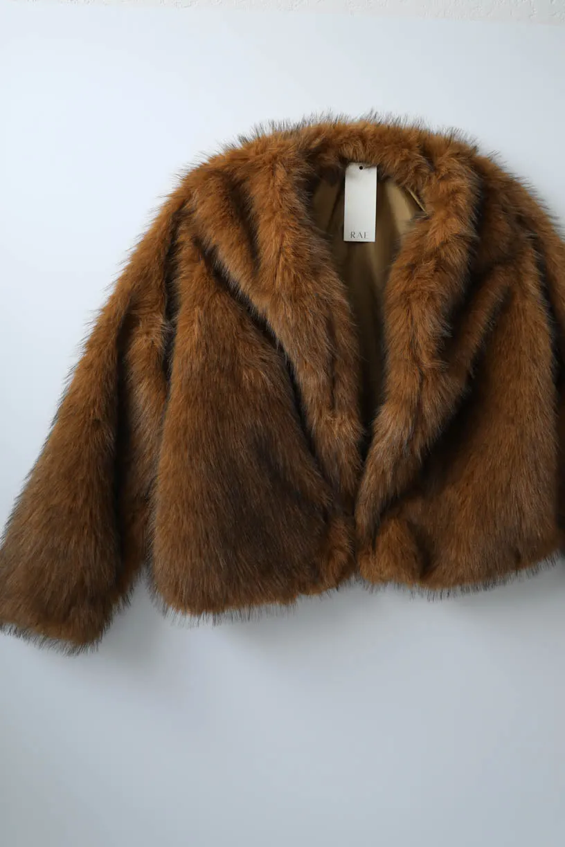 RAE: Elevated Faux Fur Jacket