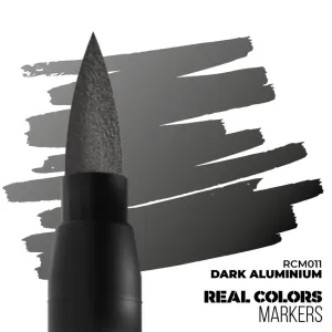 Real Colours Markers - Dark Aluminium