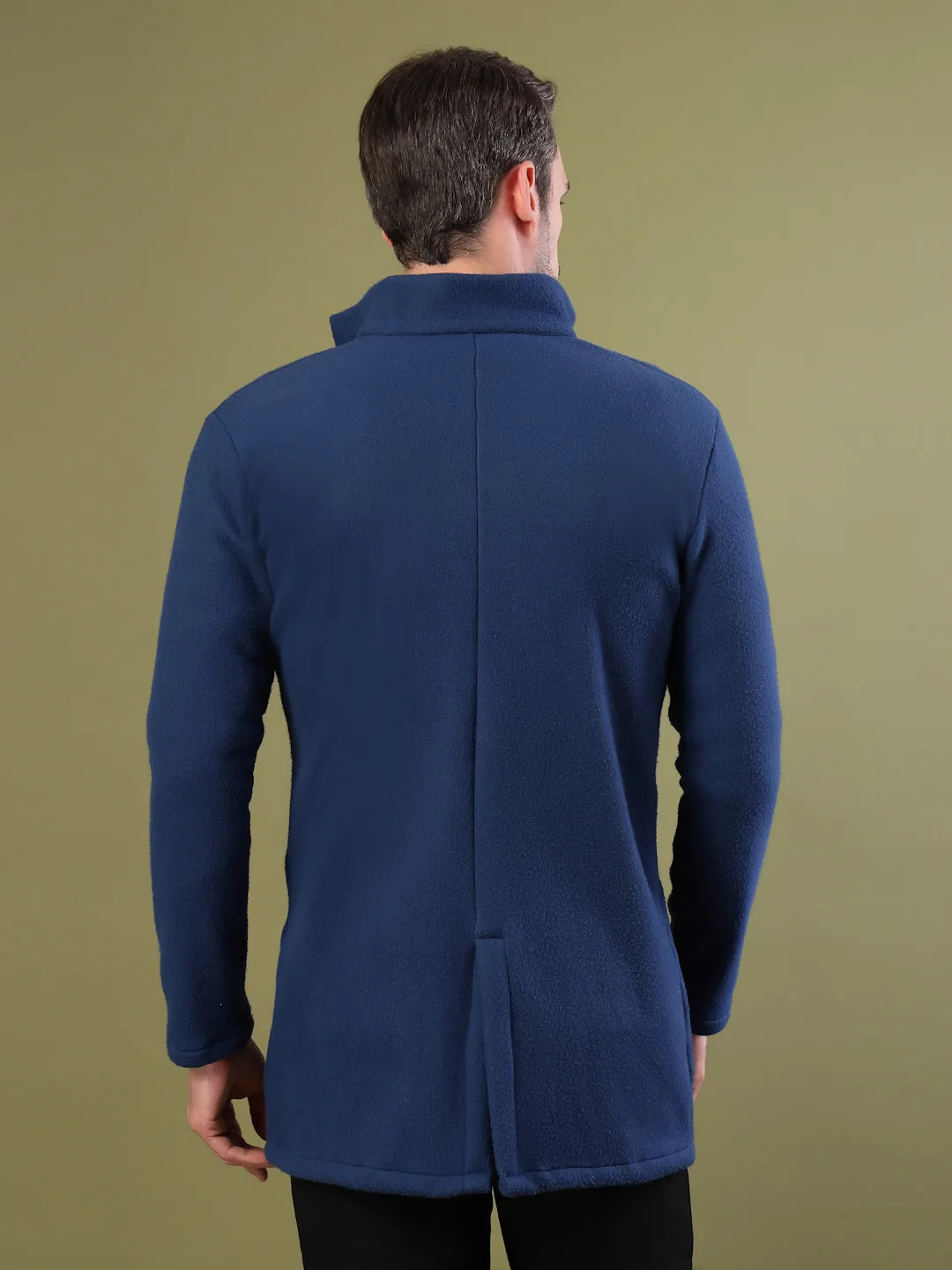 Regular Fit Polar Fleece Coat