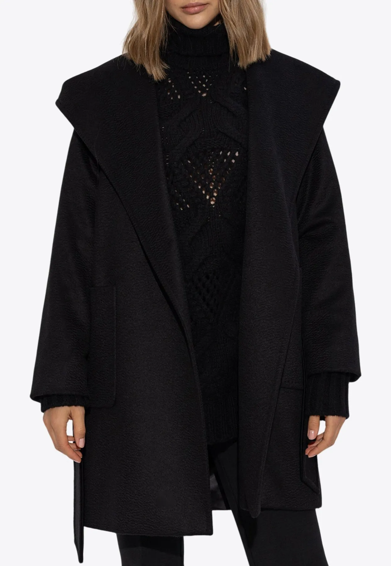 Rialto Wool Hooded Coat