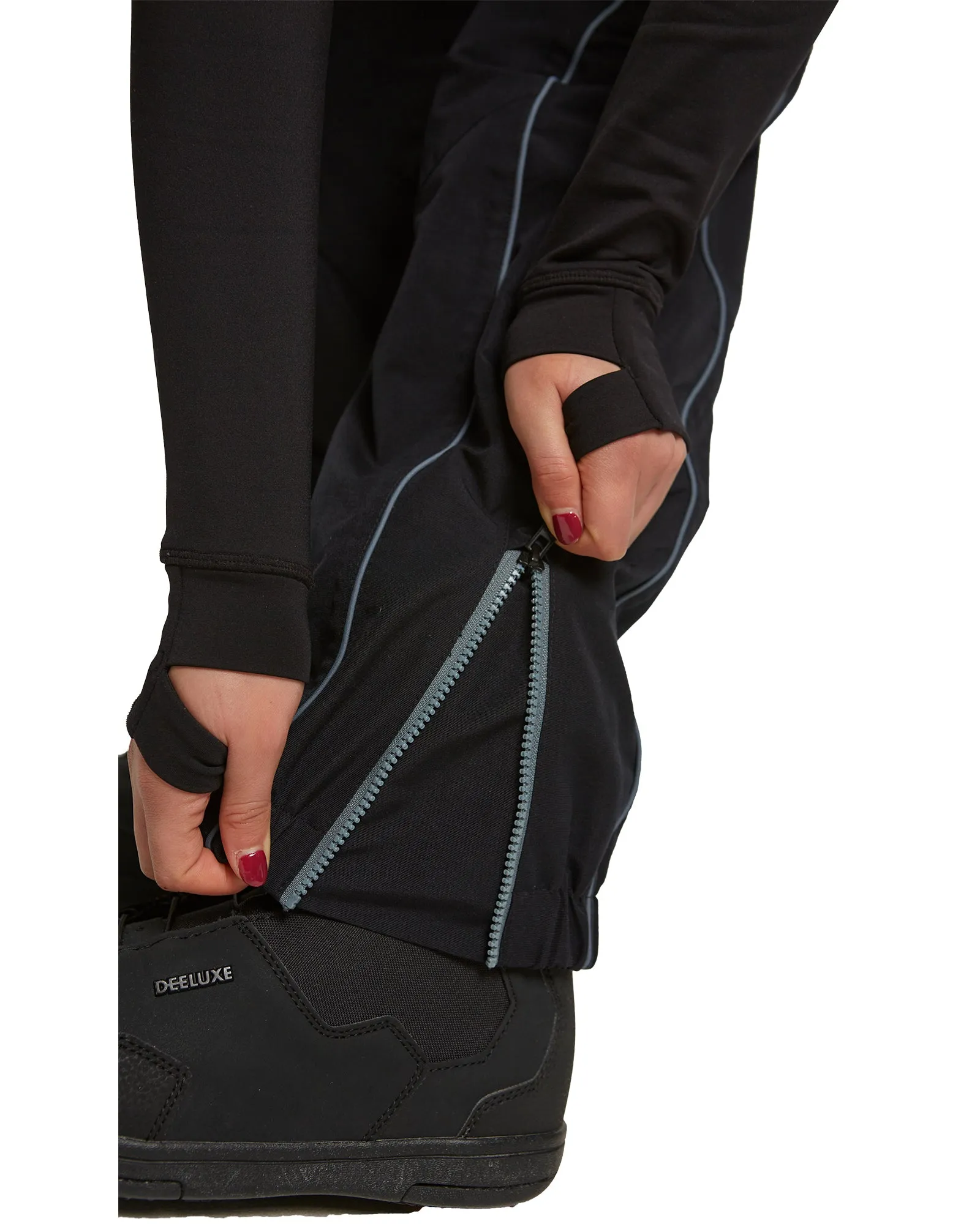 Rojo She Ripz Pants Womens Black
