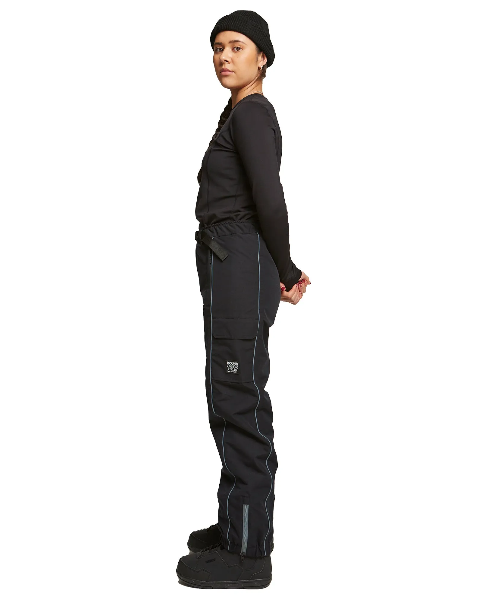 Rojo She Ripz Pants Womens Black