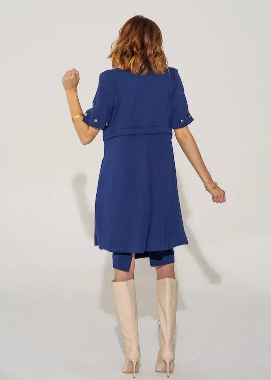 Ryla Electric Blue Knit Jacket