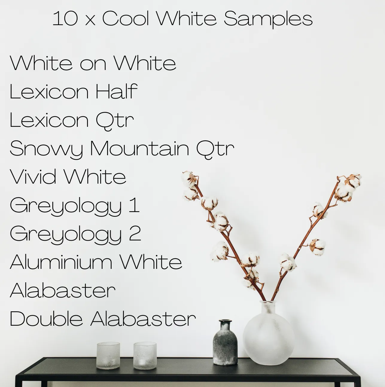 Sampler Pack - Cool White 1