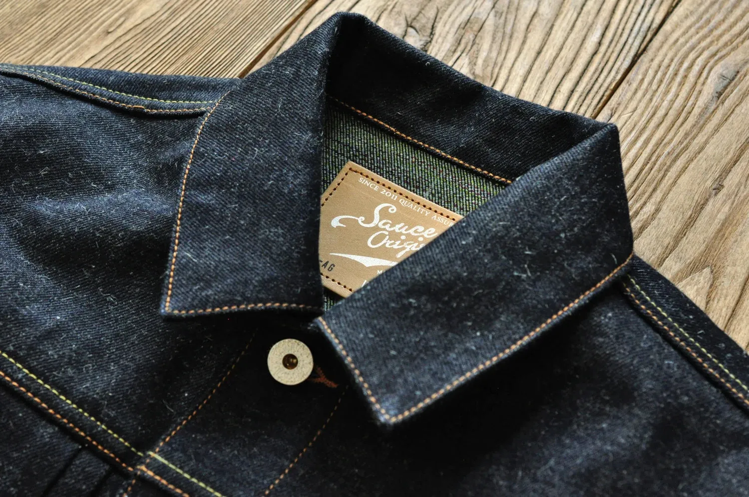 SAUCE ORIGIN Men Jackets Men Motorcycle Denim Jacket  Jean Jacket Silver Button Cotton Linen Colored Selvedge Denim Handmade