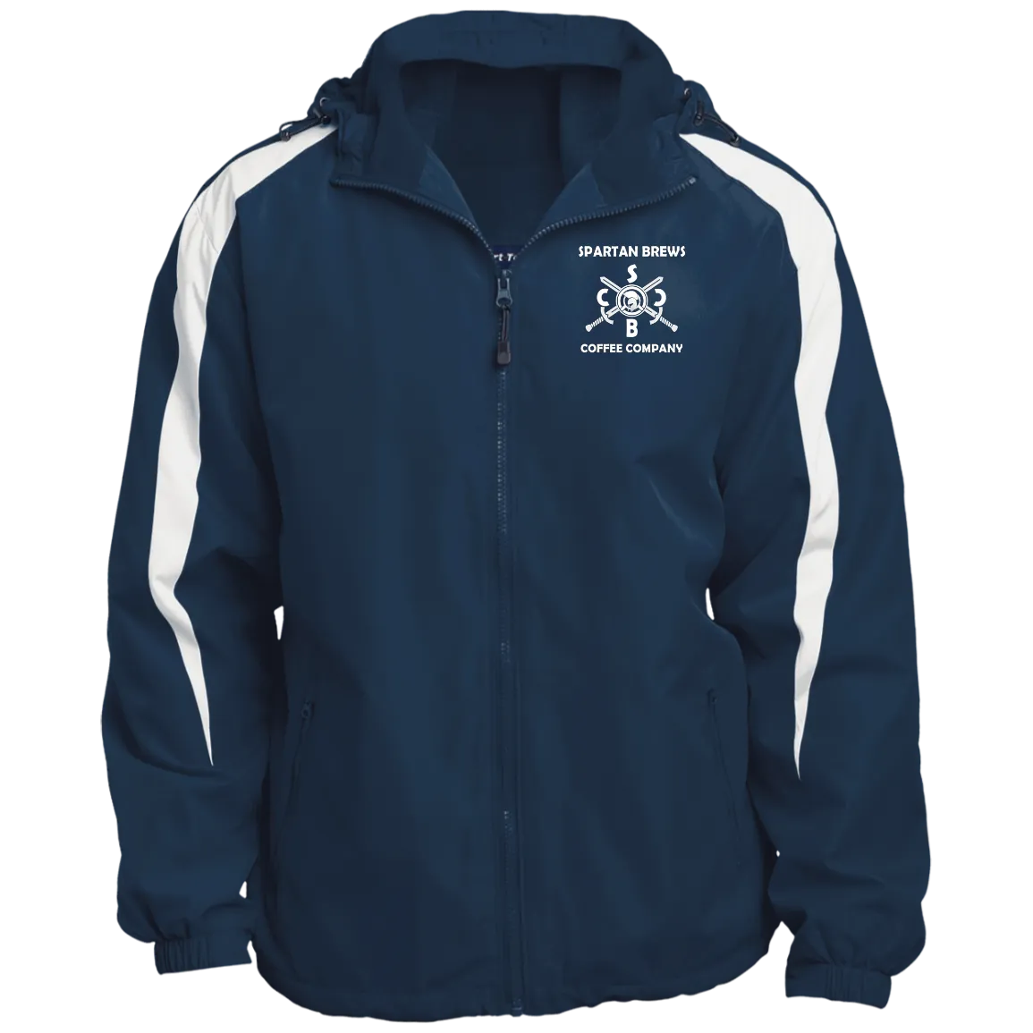 SBCC Fleece Lined Colorblock Hooded Jacket