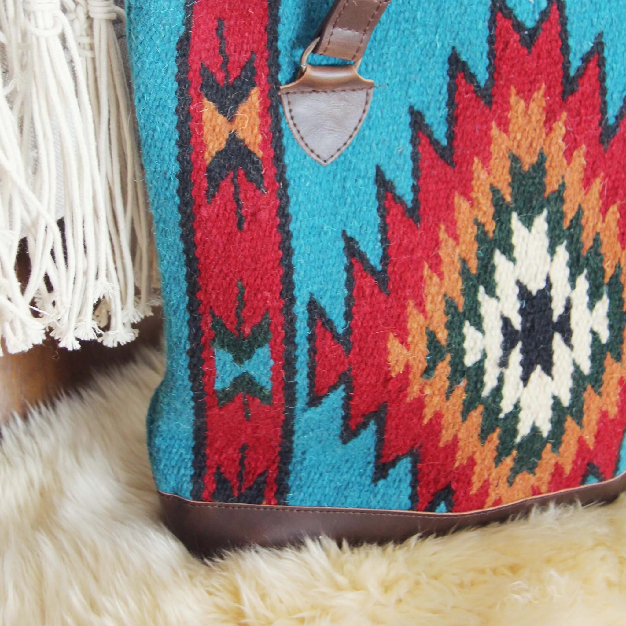 Sierra Vista Rug Bag in Sky