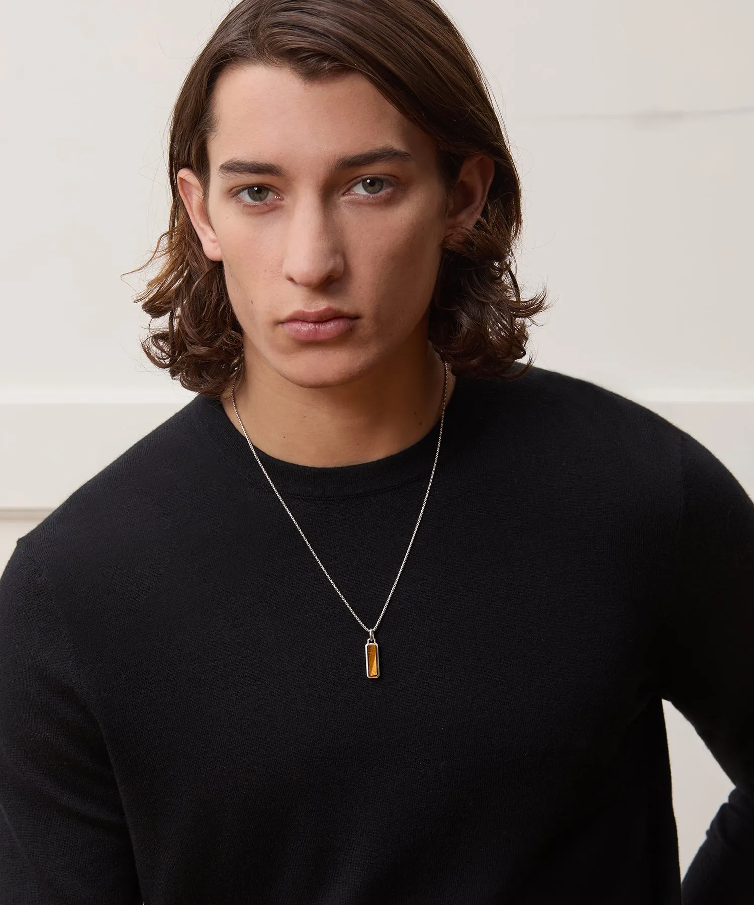 Silk-Cashmere Crewneck Sweater