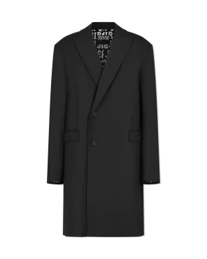 Single-Breasted Long Coat