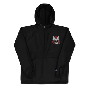 Skull n' Roses Embroidered Champion Jacket