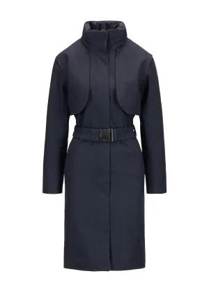 Skyet Coat - Dark Navy