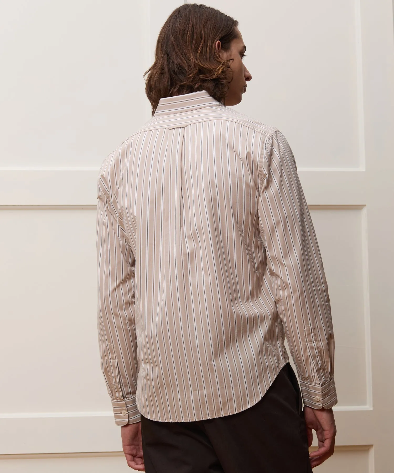 Slim Fit Poplin Sport Shirt