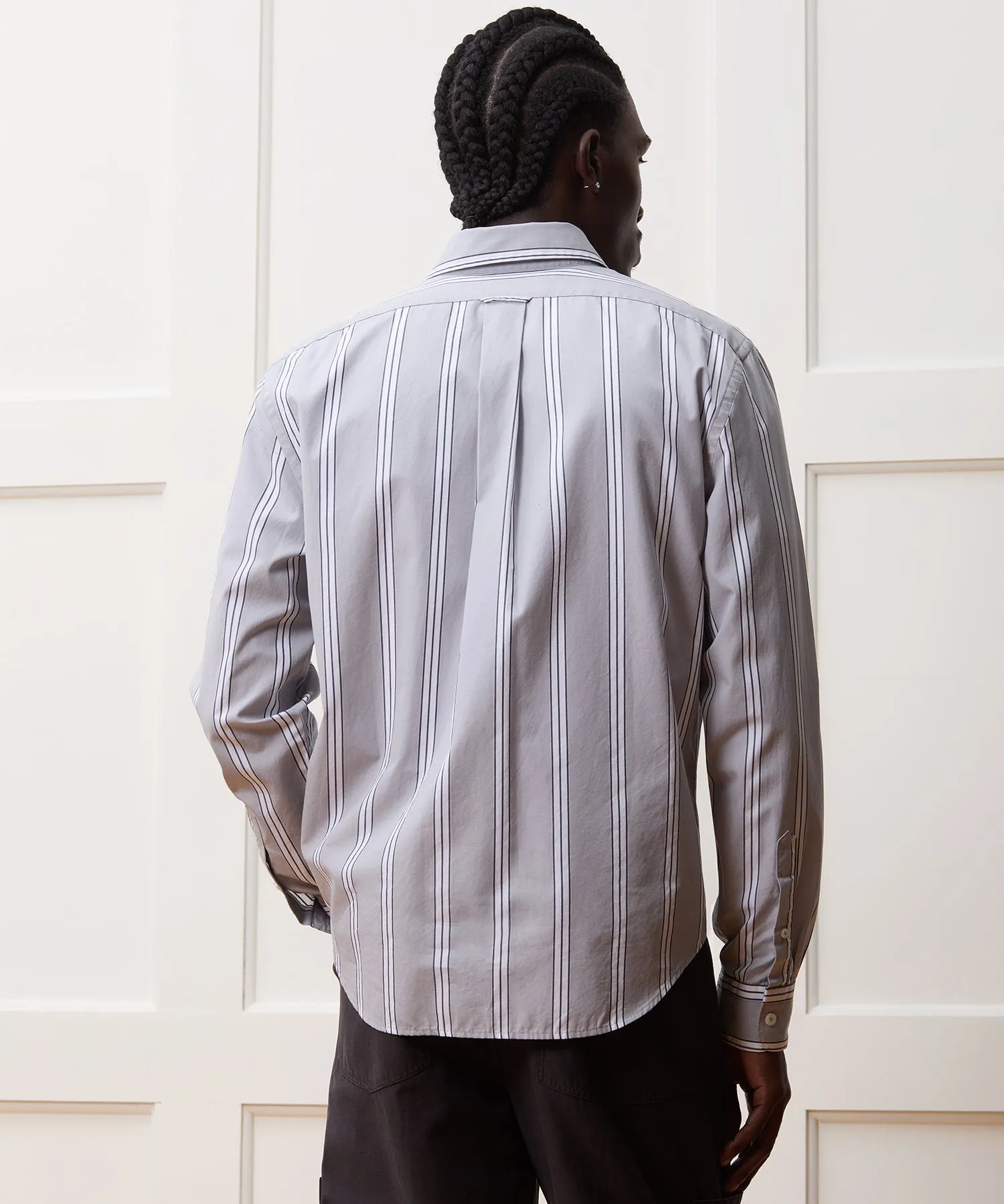 Slim Fit Poplin Sport Shirt