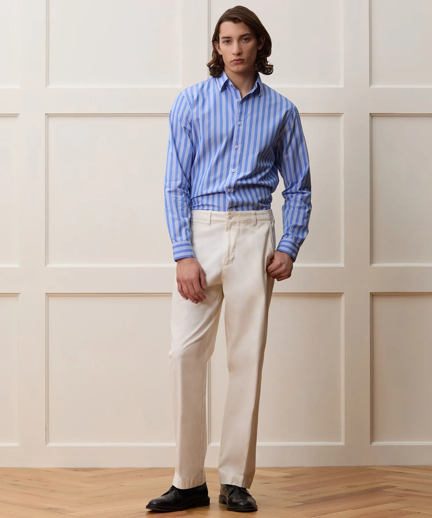Slim Fit Poplin Sport Shirt