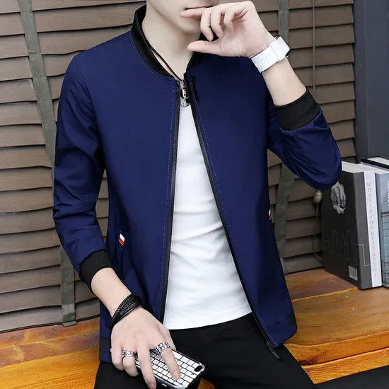 Slim Henley Style Jacket