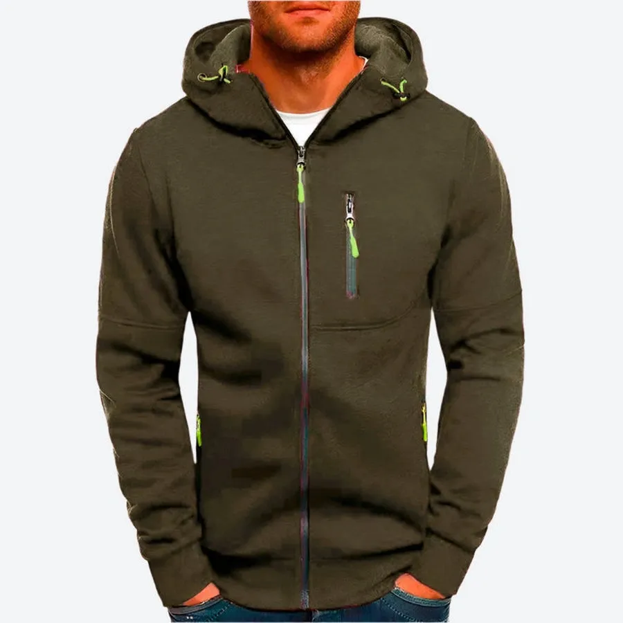 Soft Fleece Zipper Hooded Jackets