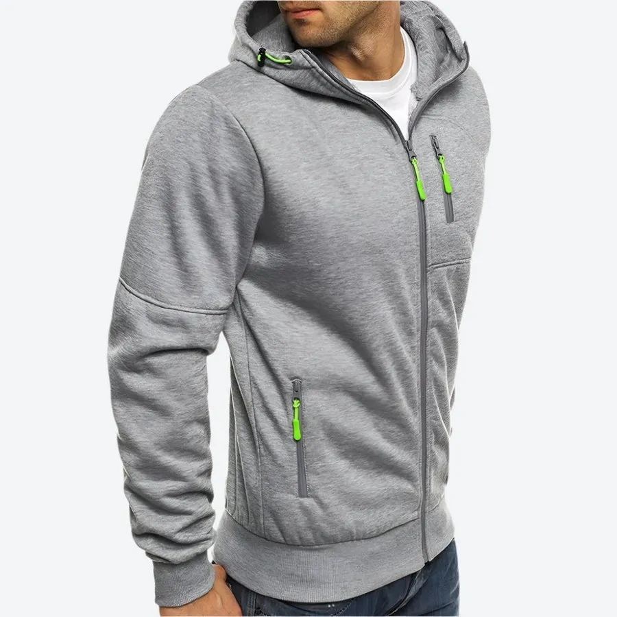 Soft Fleece Zipper Hooded Jackets