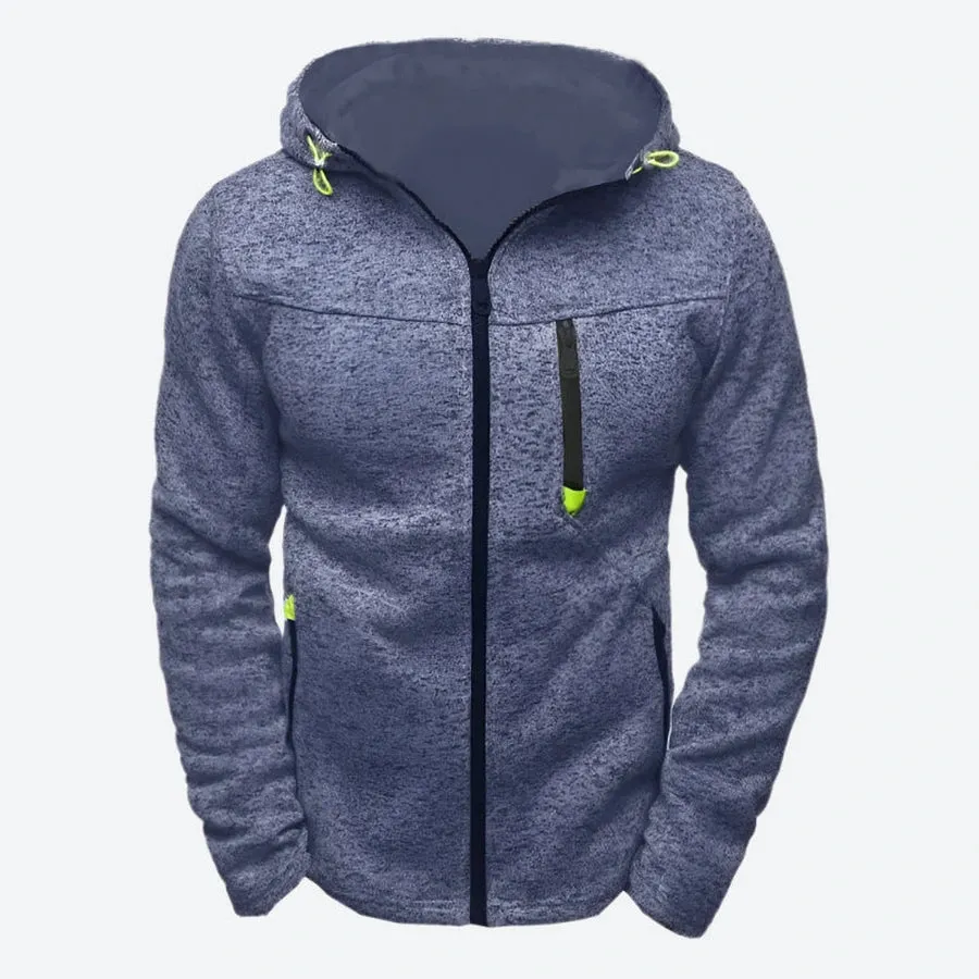 Soft Fleece Zipper Hooded Jackets