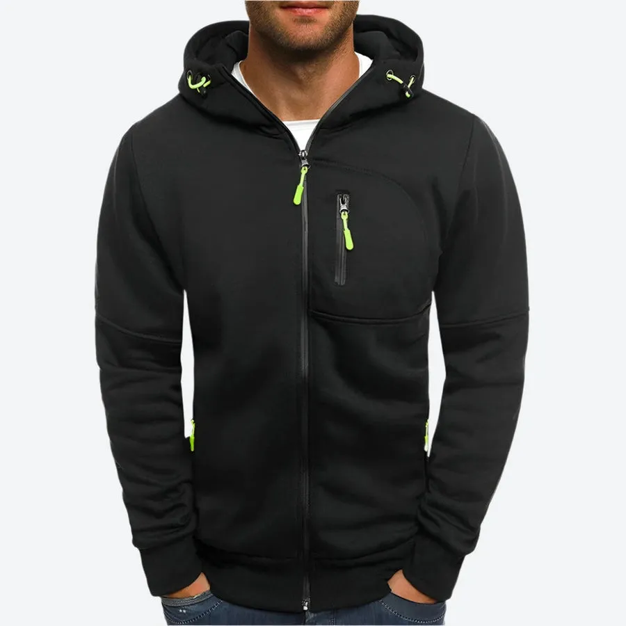 Soft Fleece Zipper Hooded Jackets