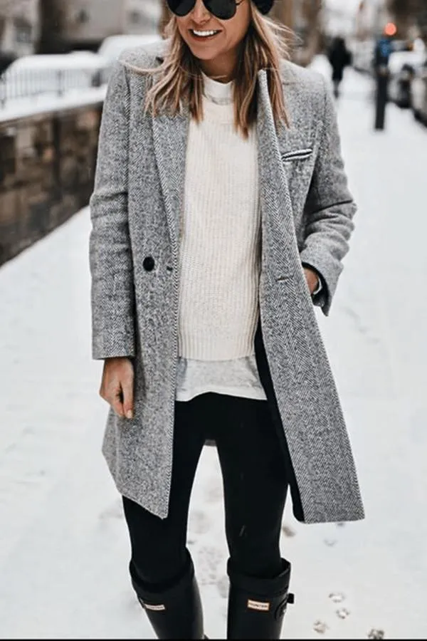 Stunncal Outlook Button Down Textured Coat