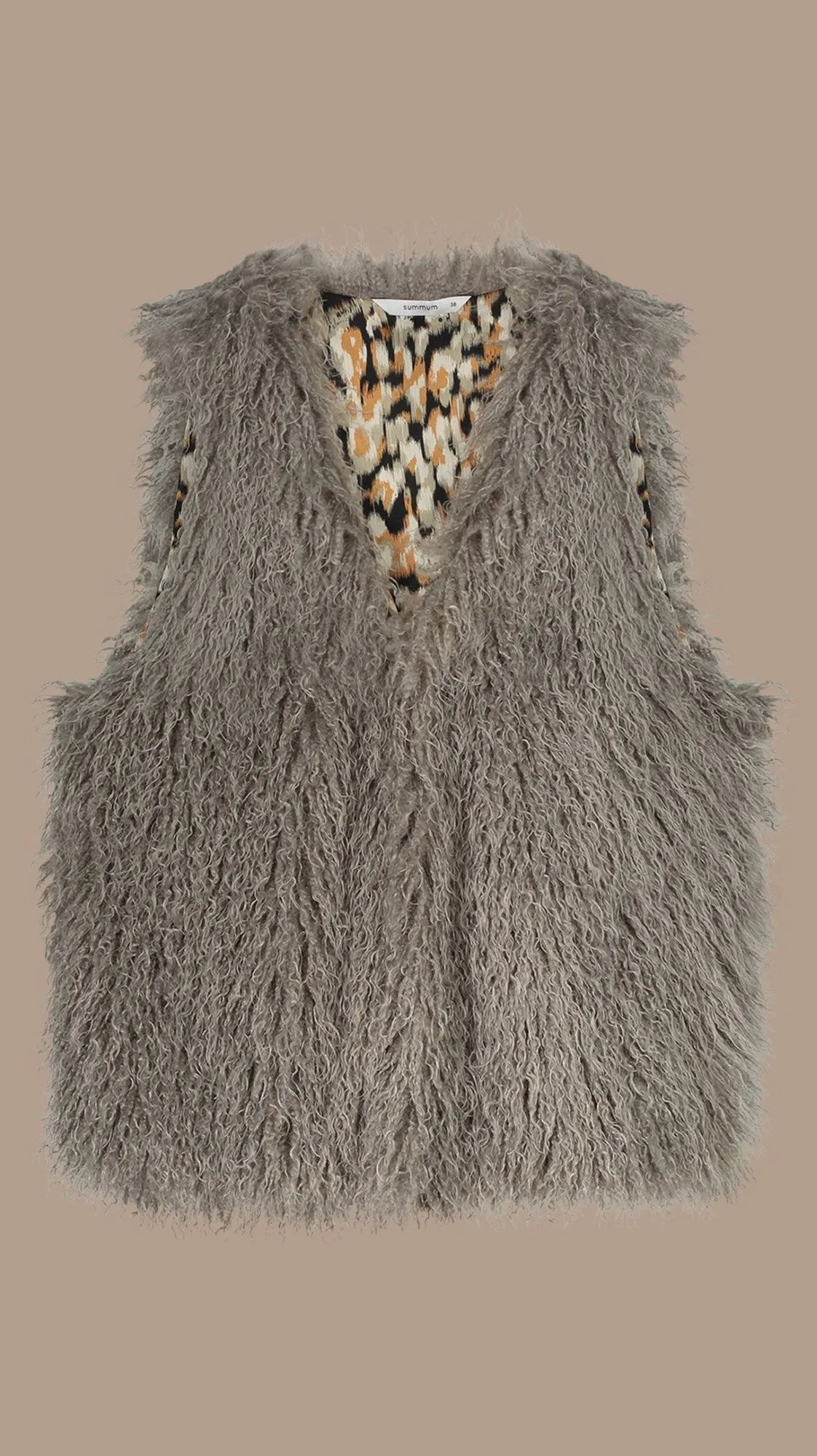 Summum Faux Fur Vest