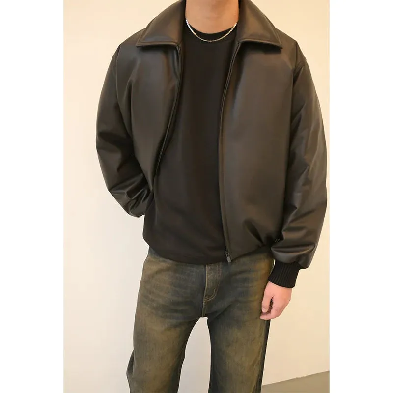 Super Heavyweight Lambskin Down Jacket
