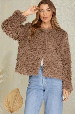 Super Soft Faux Fur Jacket