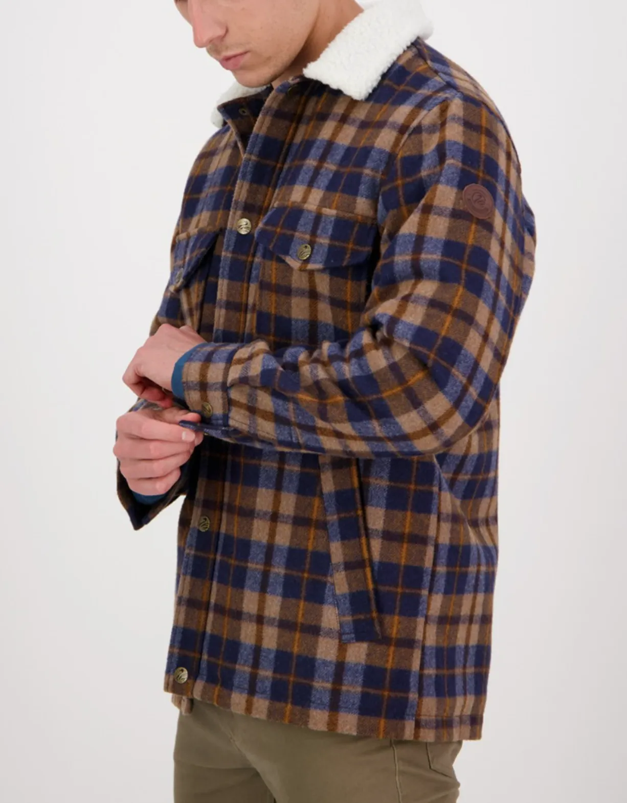 Swanndri Kaituna Sherpa Lined Jacket