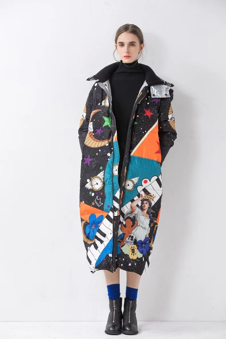 Thick Winter Loose coats Female Overcoat