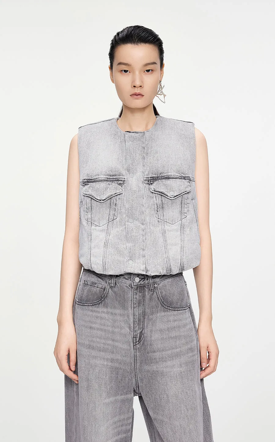 Vest / JNBY O-shape Down Vest