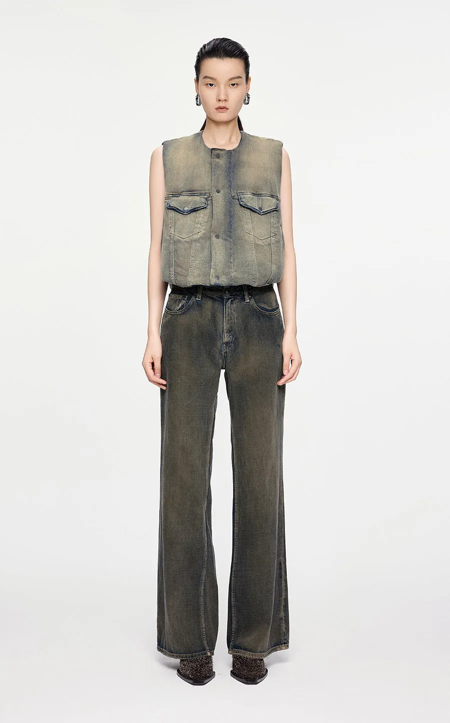 Vest / JNBY O-shape Down Vest