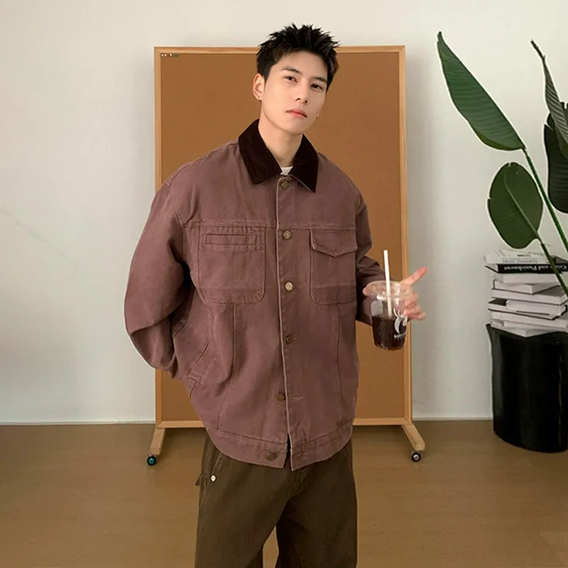 Vintage Lapel Loose Fit Jacket