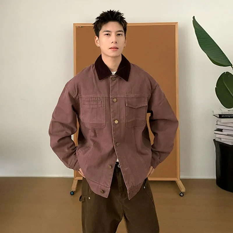 Vintage Lapel Loose Fit Jacket