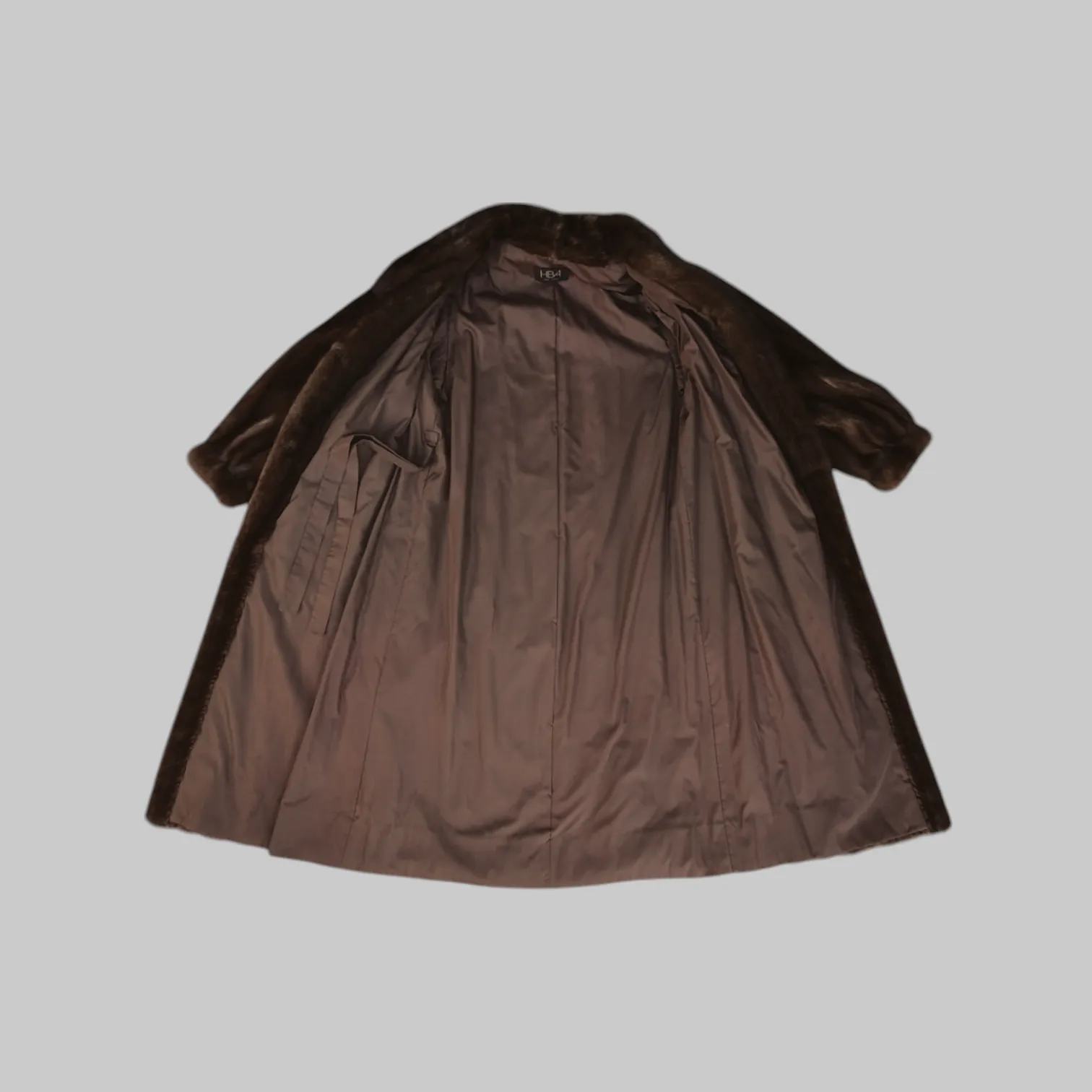 Vintage Lunaraine Brown Mink Coat -Medium