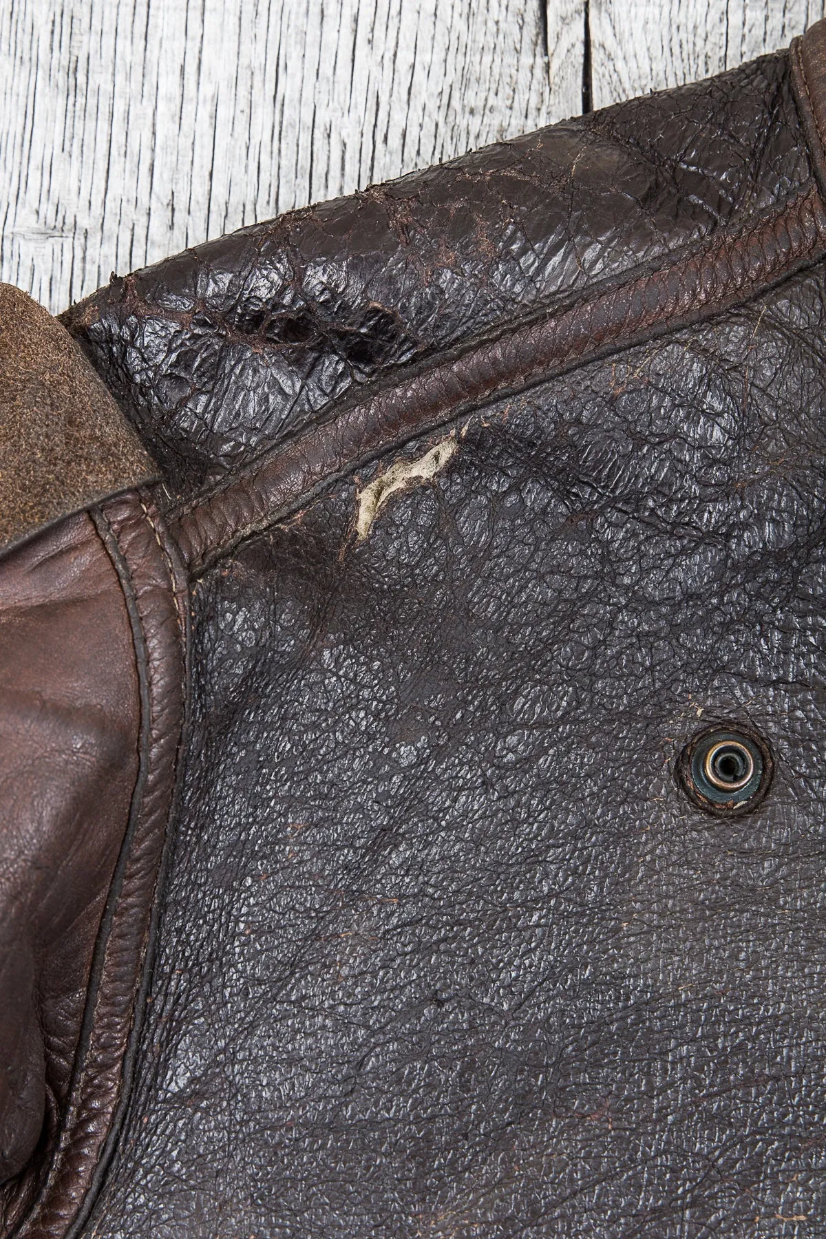 Vintage USAAF Leather B-3 Flight Jacket