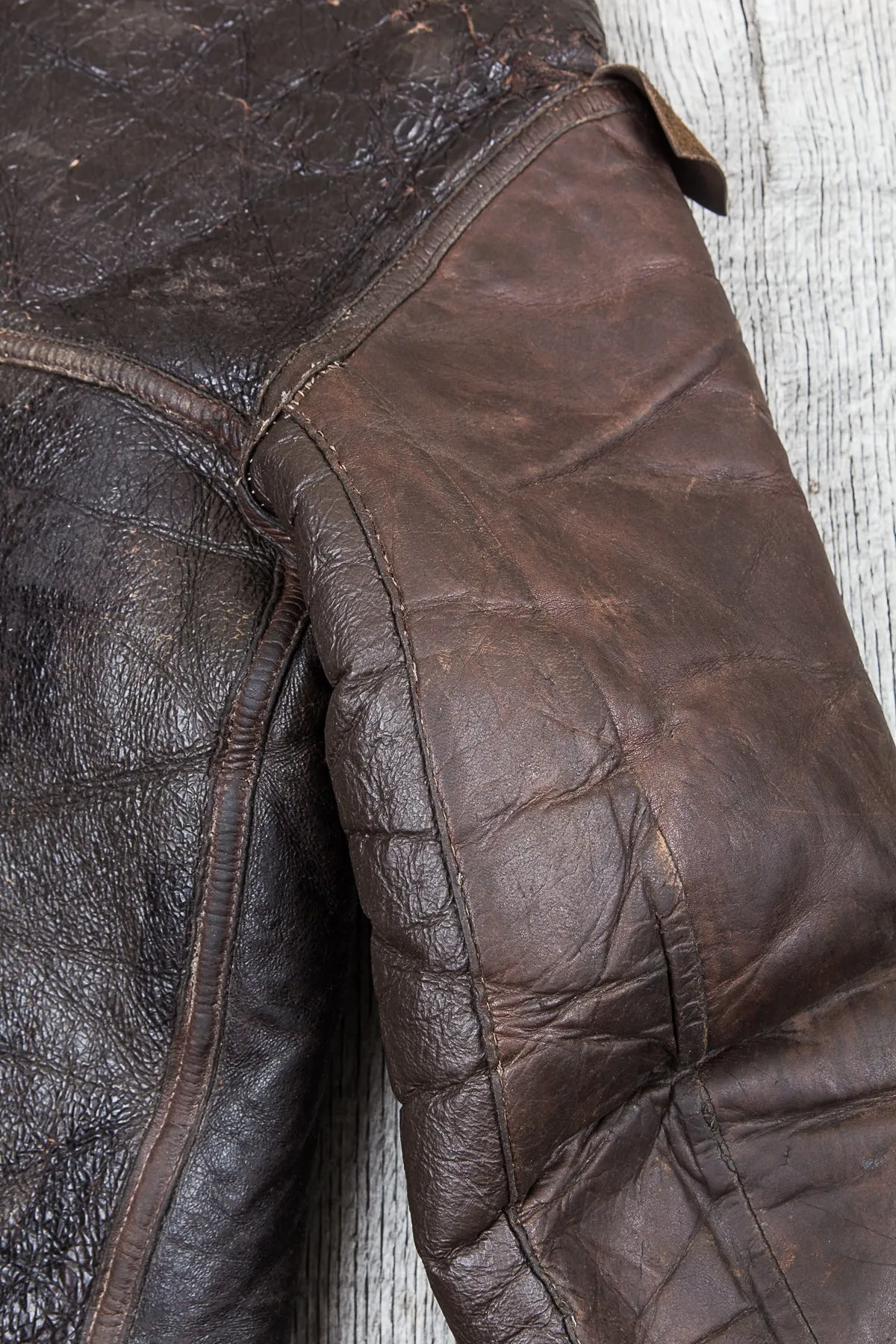 Vintage USAAF Leather B-3 Flight Jacket