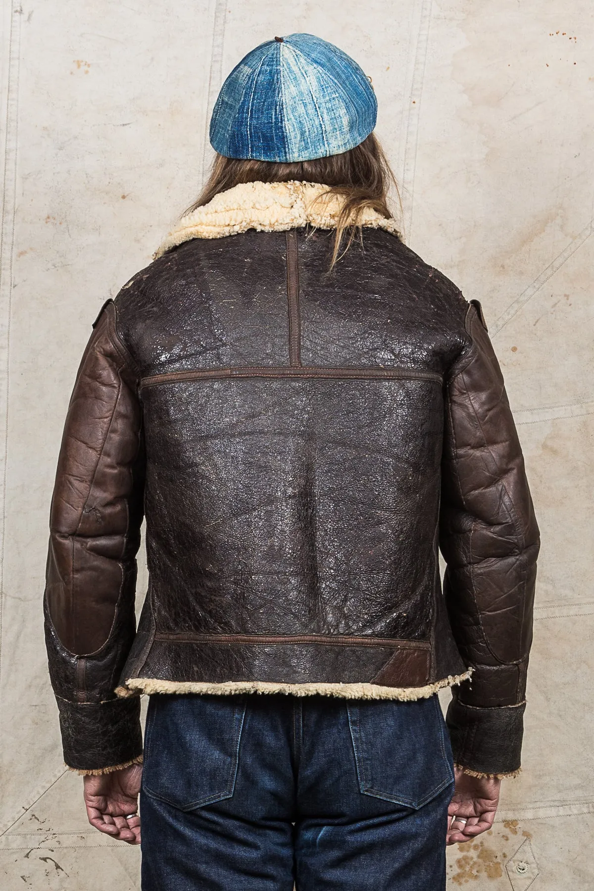 Vintage USAAF Leather B-3 Flight Jacket