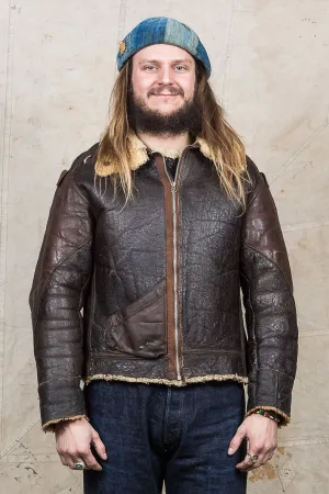 Vintage USAAF Leather B-3 Flight Jacket