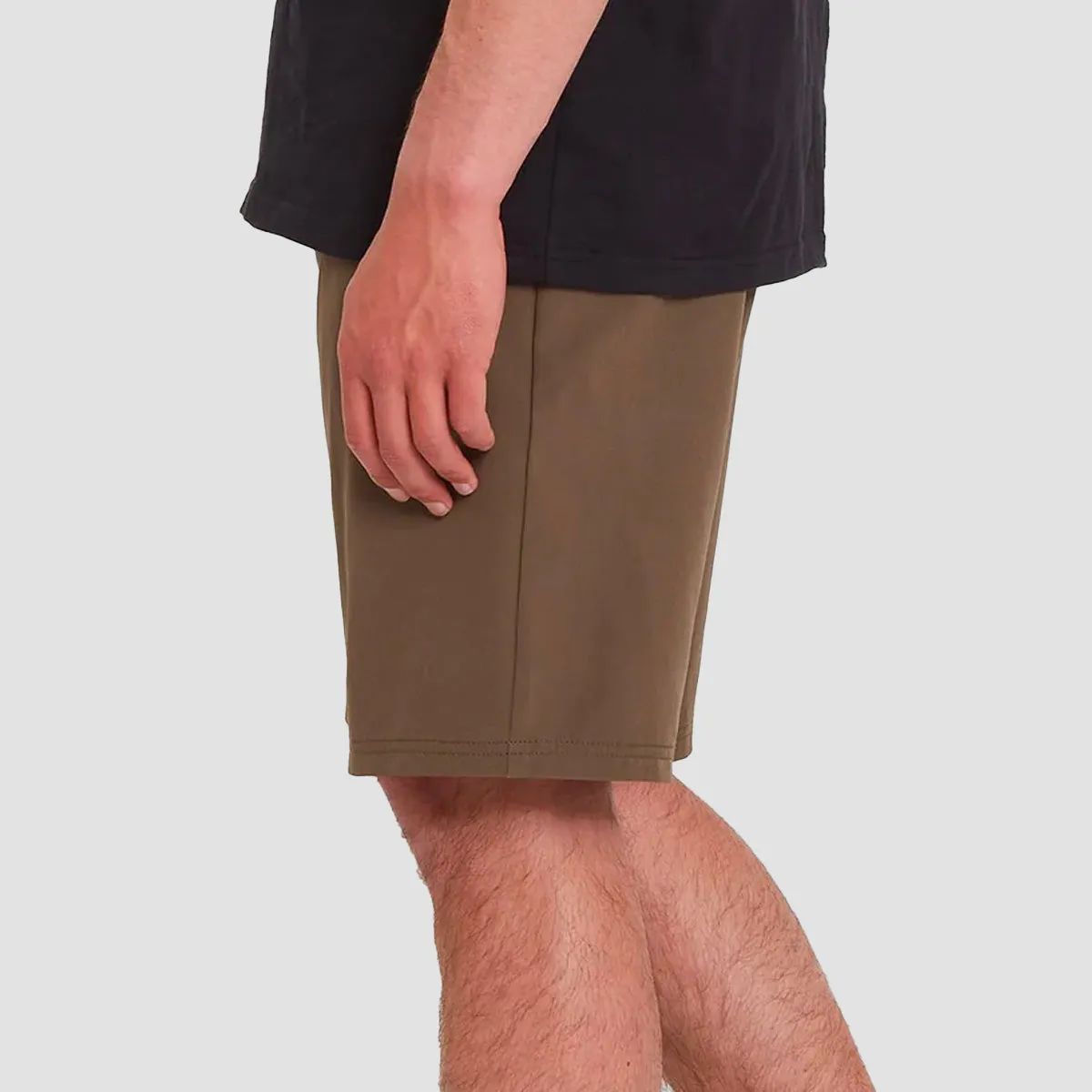 Volcom Frickin Cross Shred 20" Hybrid Shorts Tarmac Brown