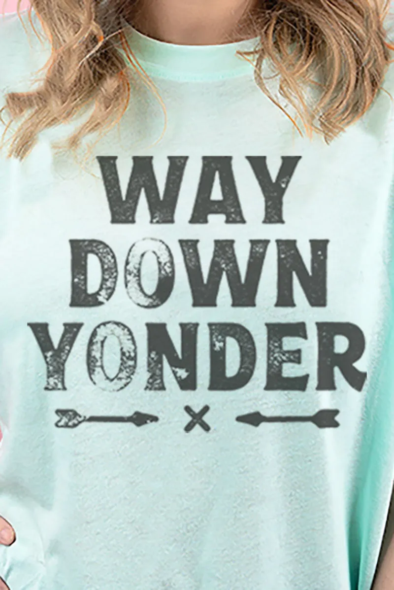Way Down Yonder Adult Soft-Tek Blend T-Shirt