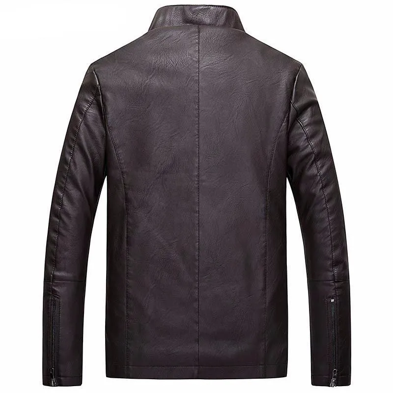 West Louis™ Bomber Leather Men Jackets