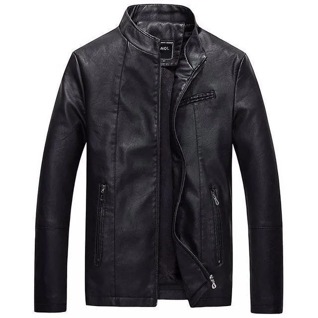 West Louis™ Bomber Leather Men Jackets