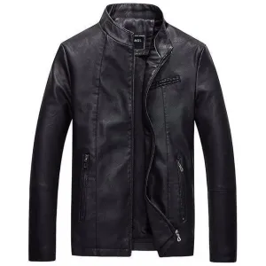 West Louis™ Bomber Leather Men Jackets