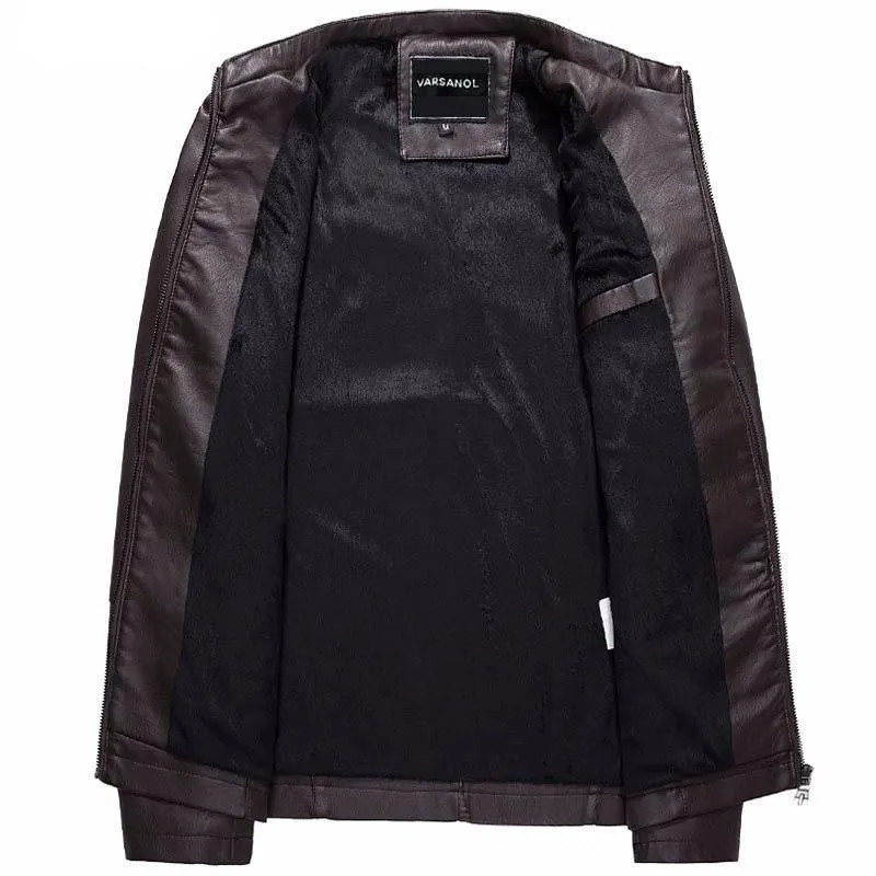 West Louis™ Bomber Leather Men Jackets