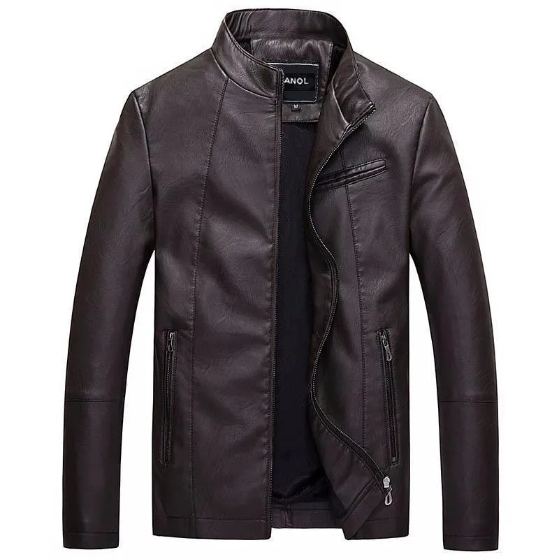 West Louis™ Bomber Leather Men Jackets