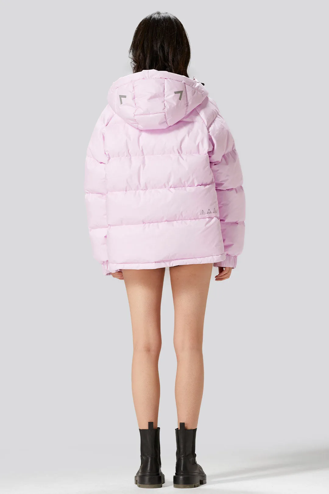Windproof Ultra Warm Puff Jacket with Hoodie