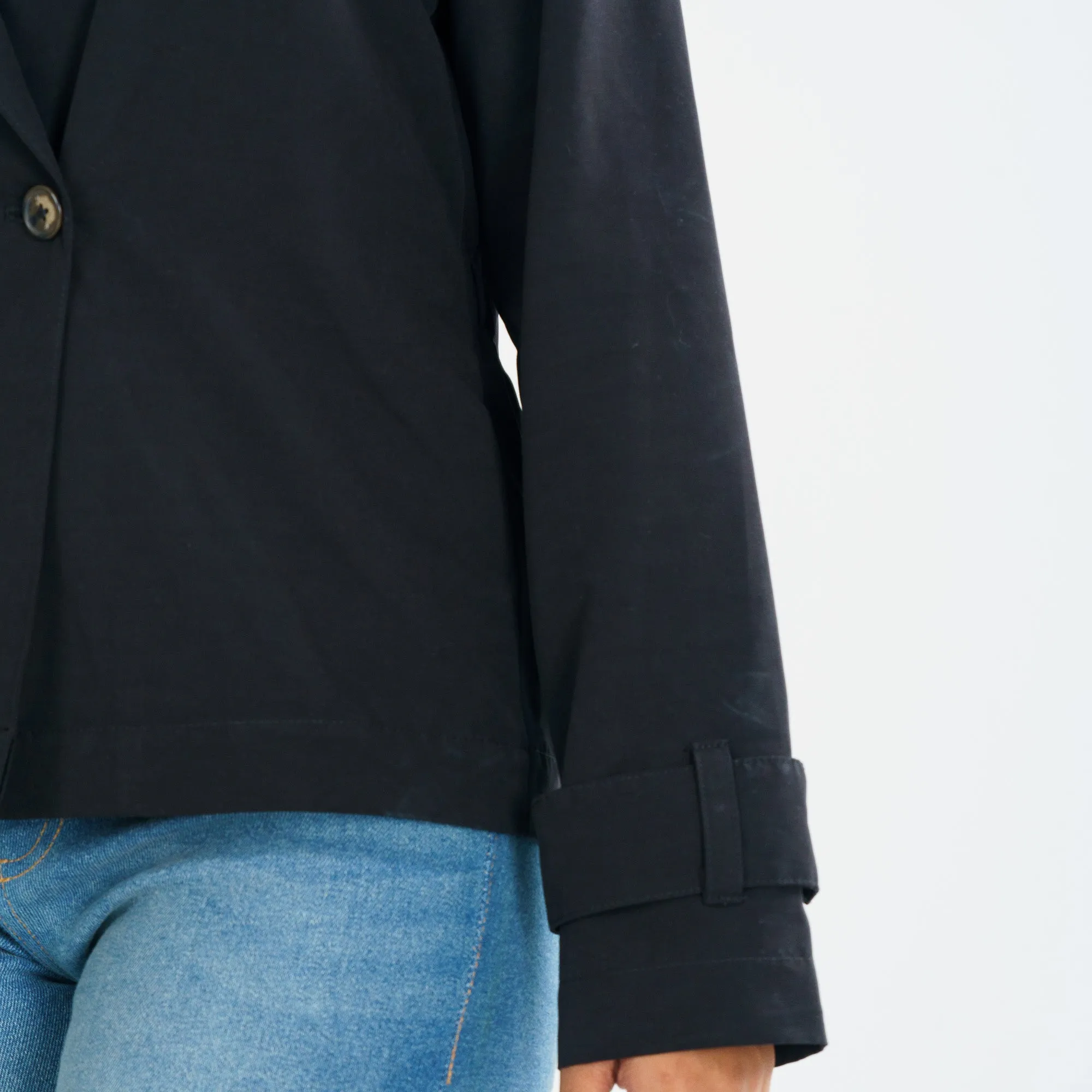 Women Black Trench Coat