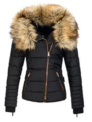 Women Coats Casual Black