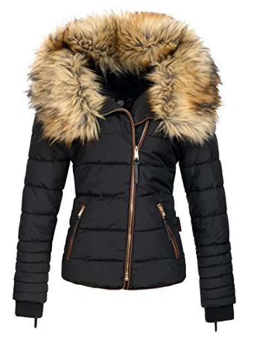 Women Coats Casual Black