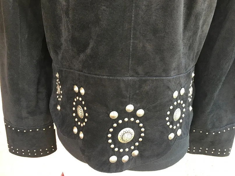 Women's Leather Jacket Collection Suede: Scully Western Studs and Conchos